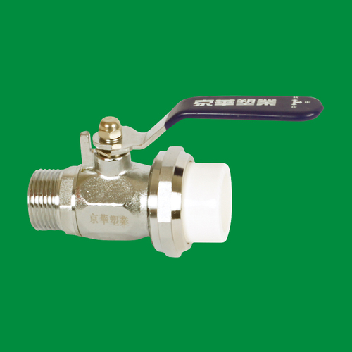 Type A boutique single-plug exterior plug union swivel ball valve