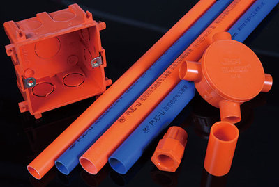 PVC household electrical conduit